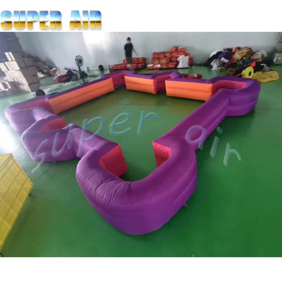 Grand souffleur de table de footpool de jeu interratif de football de snooker gonflable Commercial pour l'événement de football