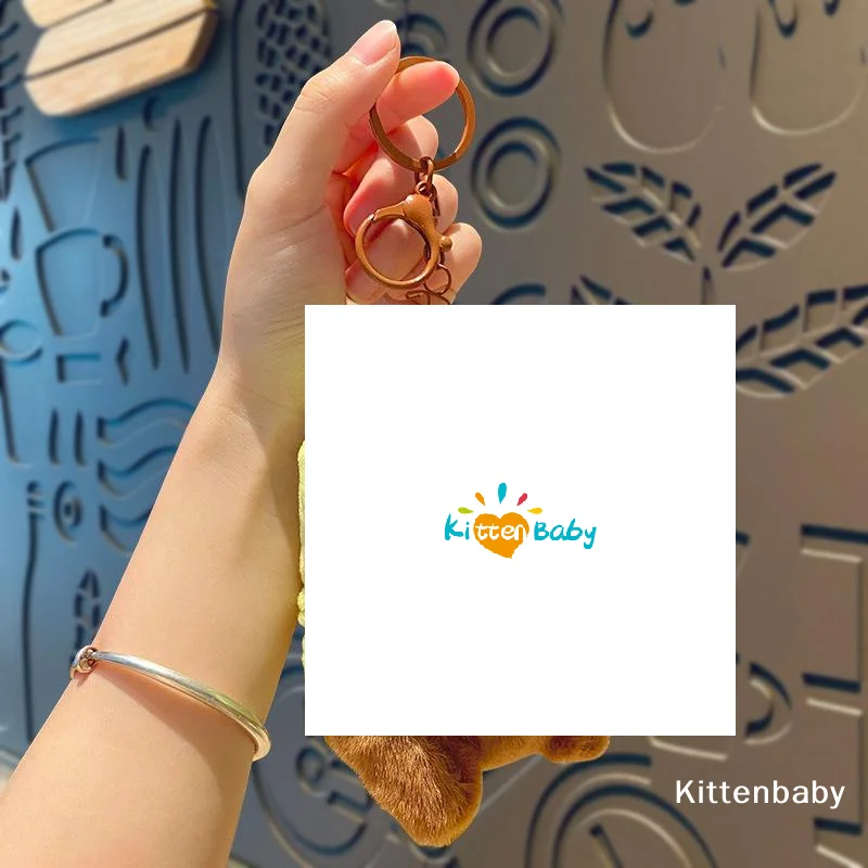 Creative Capybara Plush Keychain Cartoon Animal Stuffed Doll Bag Pendant Backpack Hanging Decoration Lovely Keyring Gifts