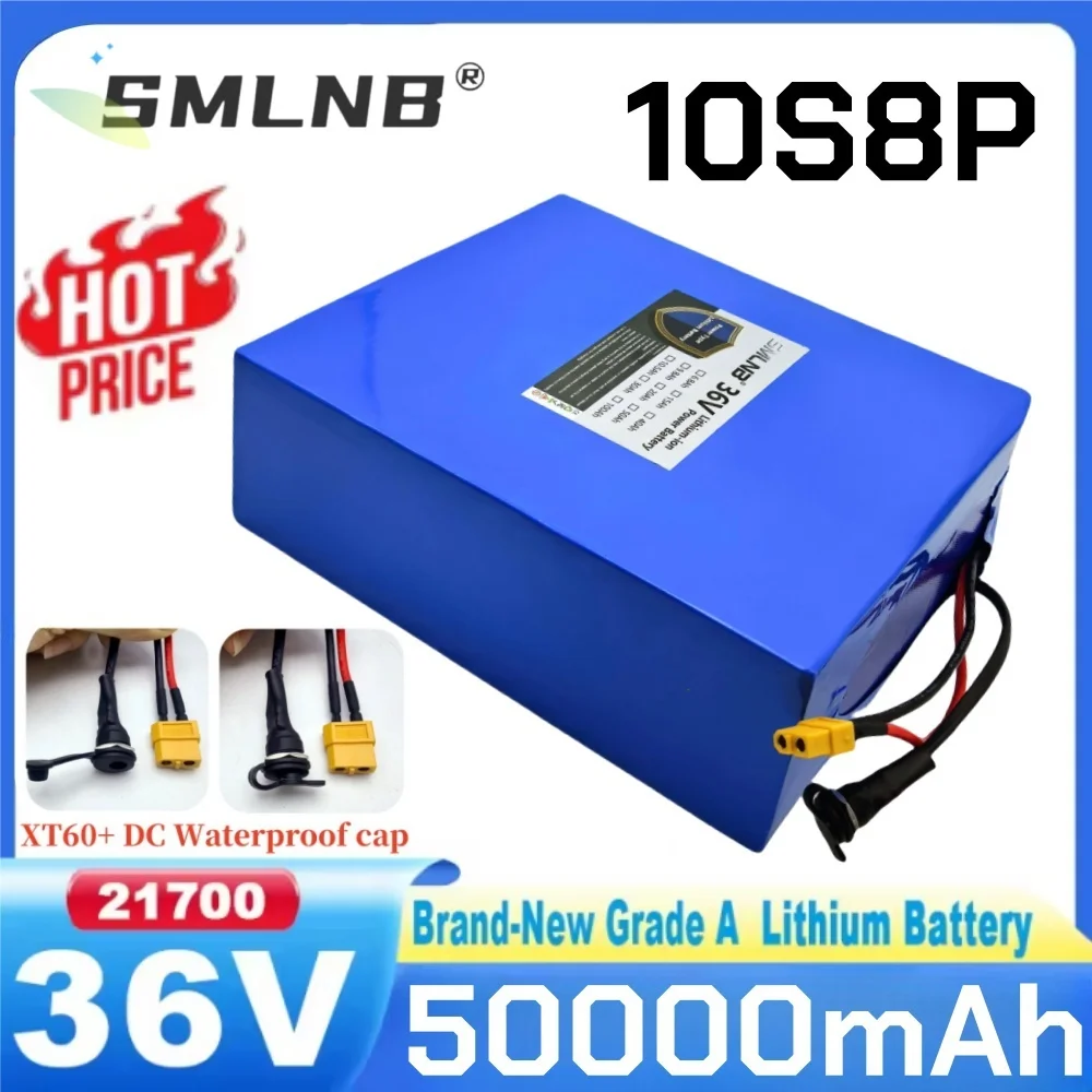 36V 50Ah 10S8P 21700 lithium battery pack, uitable for Scooters, bicycles, various modes of transportation