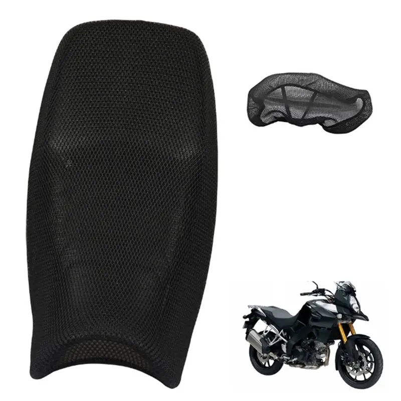 AB59-Insulated Breathable Motorcycle Mesh Seat Cover Protective For Vstrom DL650 DL250