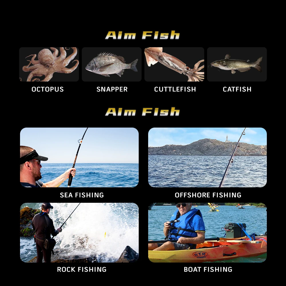 Soloking GKA300 Baitcasting-Rolle mit Magnetbremse, 9,5 kg/22 lb Bremskraft, 9+1 Kugellager, 6,4:1 Übersetzungsverhältnis, Einhandkurbel, Angelrolle – Detail 2
