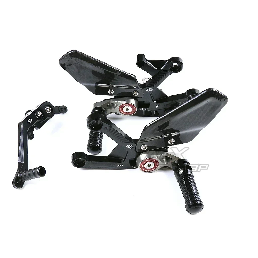 For HONDA CBR1000RR 1000RR-R 2022 2023 Motor Adjustable Rearsets Foot Pegs Rider Footrest Rear Set CBR1000 RR/RR-R 2020 2021