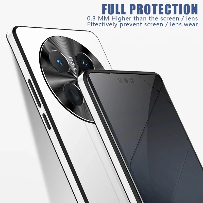 

Матовый жесткий чехол для Huawei Mate 40 50 60 30 70 Pro, противоударный, с металлической защитой камеры, чехол-накладка для телефона