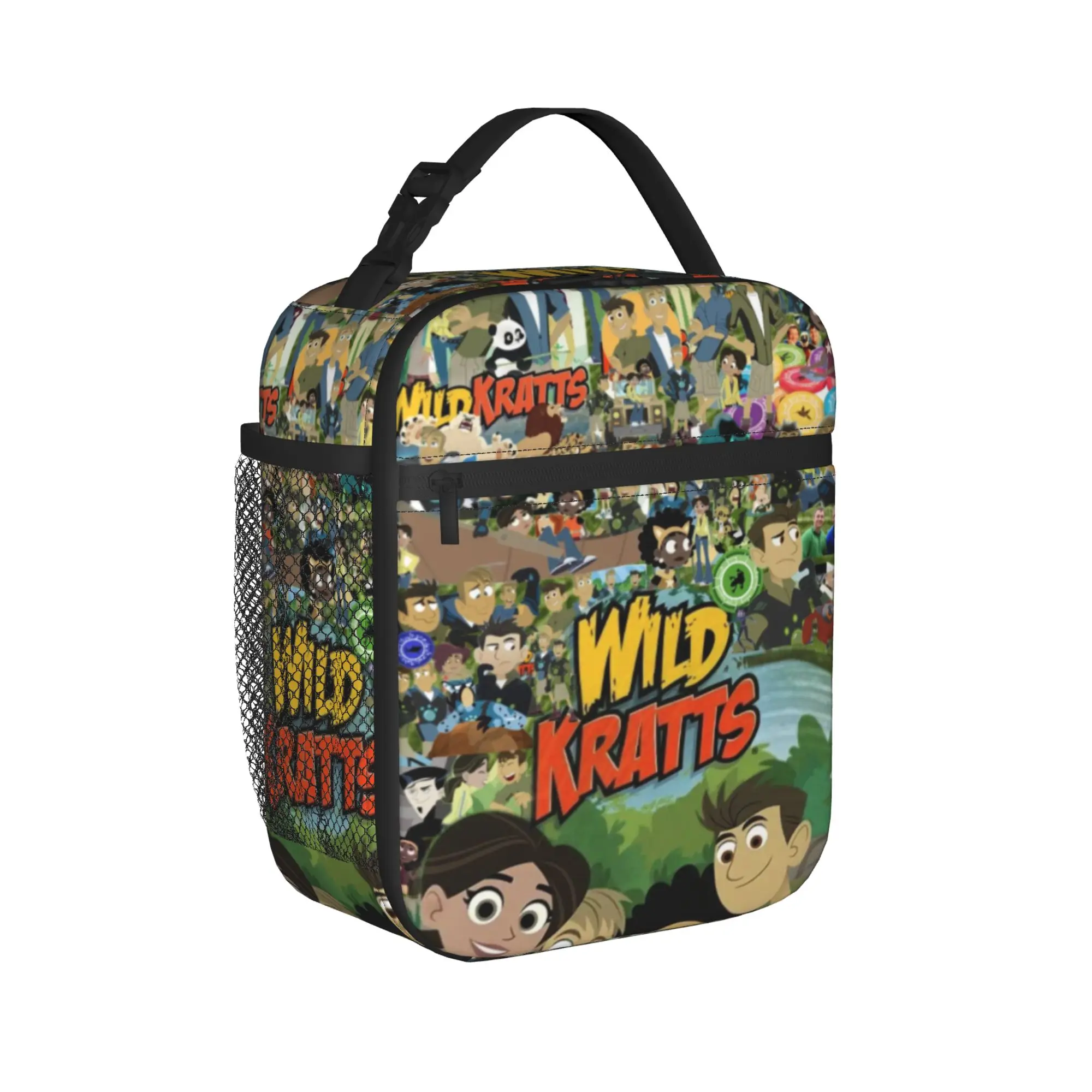 Insulated Lunch Tote Bag Wild Kratts Accessories  Lunch Food Box New Arrival Thermal Cooler Lunch Box For School