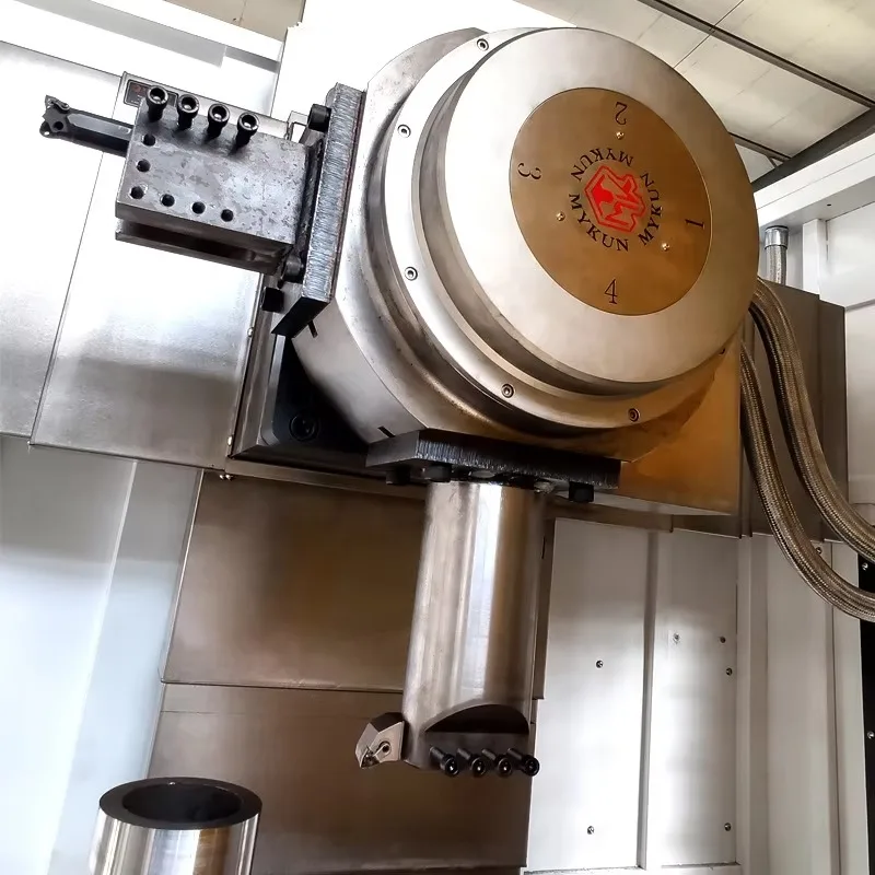 LCK650 آلة مخرطة CNC العمودية مخرطة دوارة عمودية باستخدام الحاسب الآلي