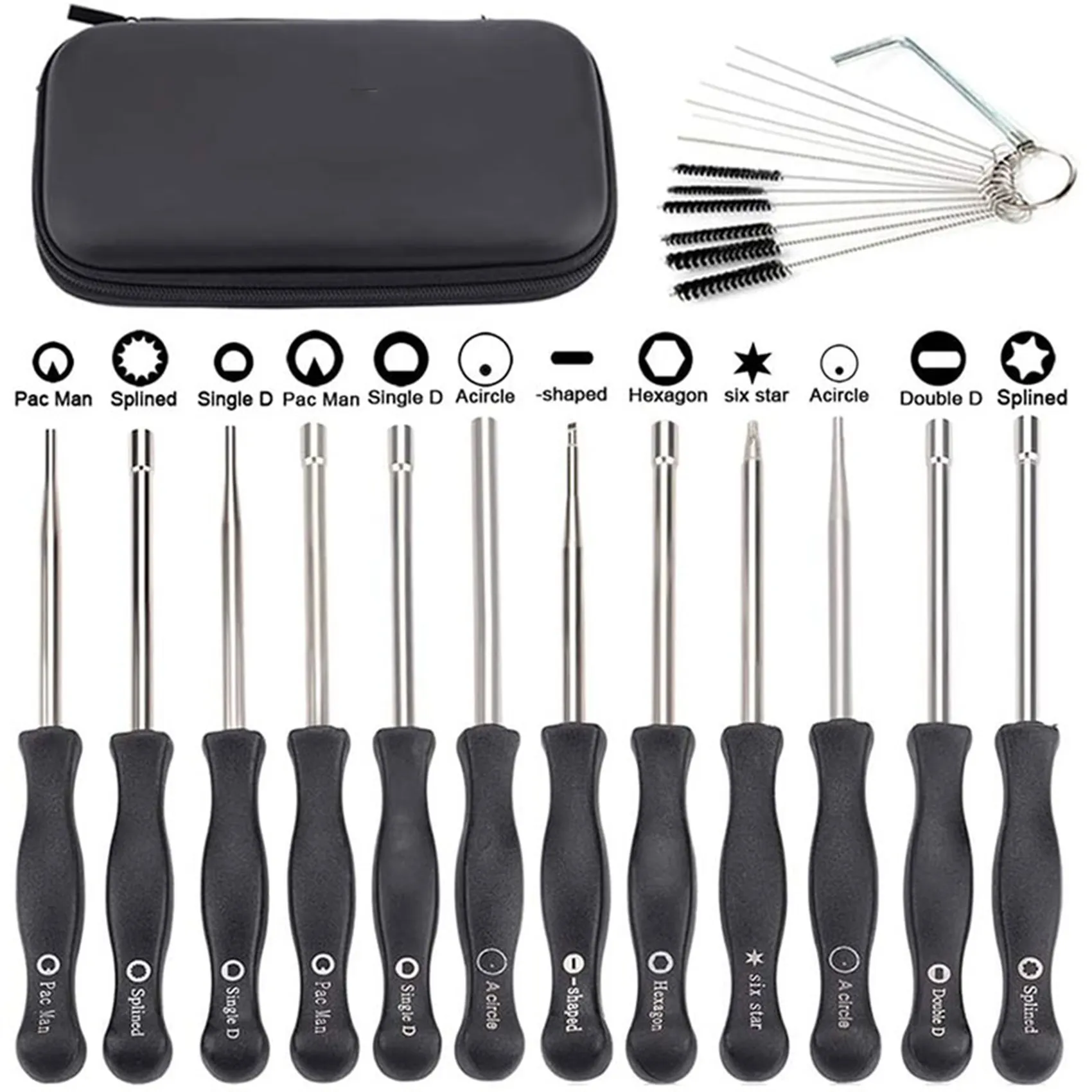 ABCA-Pack-Of-24 Carburetor Adjustment Tool Carburator Adjusting Kit For 2-Cycle Small Trimmer Weedeater Chainsaw