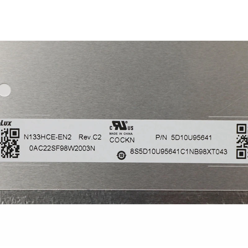 Imagem -03 - Display Display Tela Lcd Ips 100 Rgb N133hce-en2 N133hce-en2 Rev. c2 Edp 30 Pinos para Lenovo Ideapad S34013iml 13.3