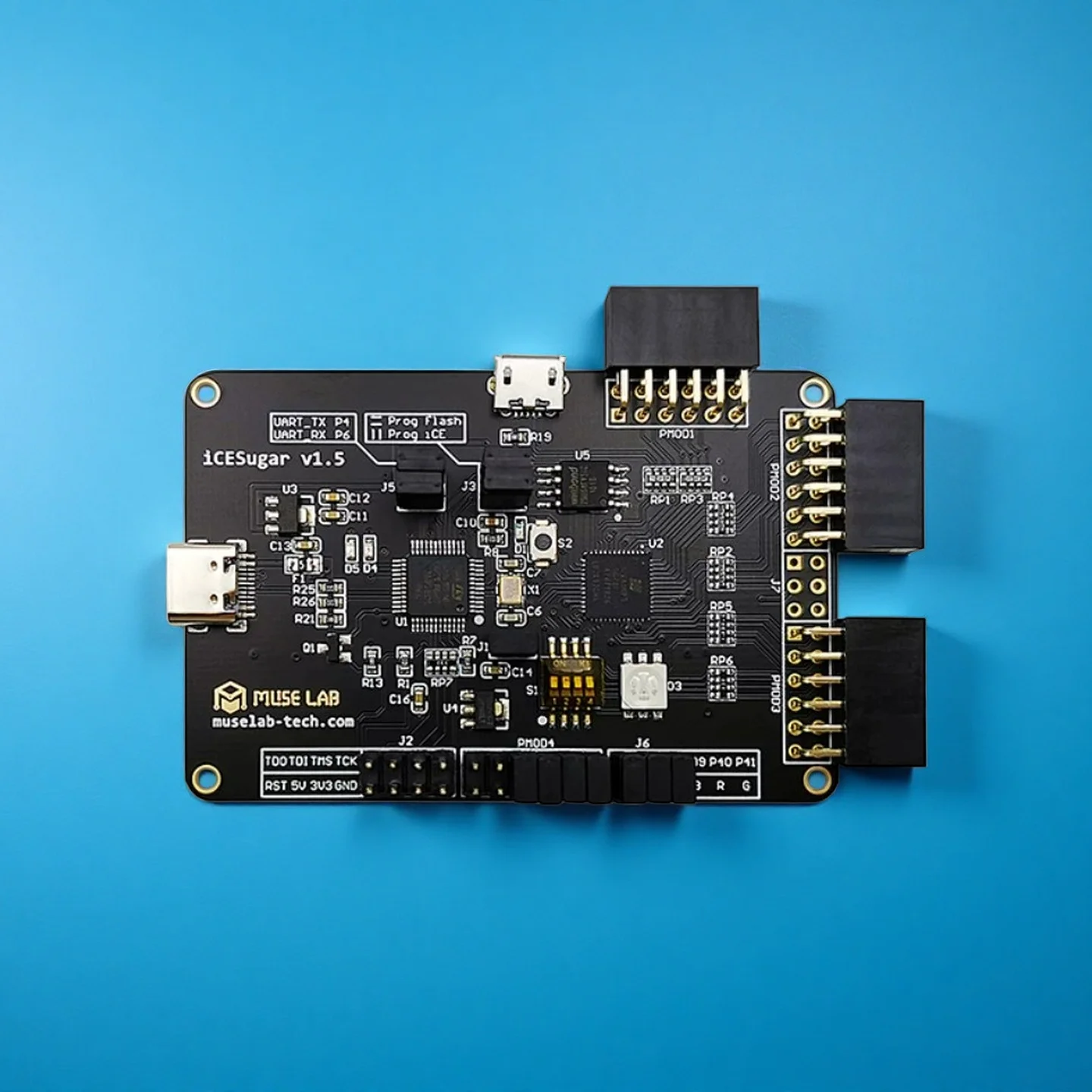 ICESugar FPGA Development Board Open Source RISC-V ICE40UP5k Icebreaker Fomu