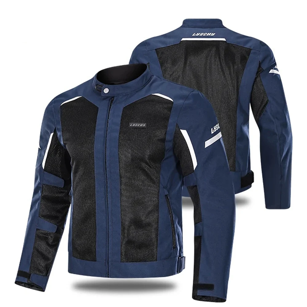 

LYSCHY Motorcycle Jacket Competition Motocross Jacket Road Motorbike Road Racing Clothing Comforts Porosity Anti-fall Jacket