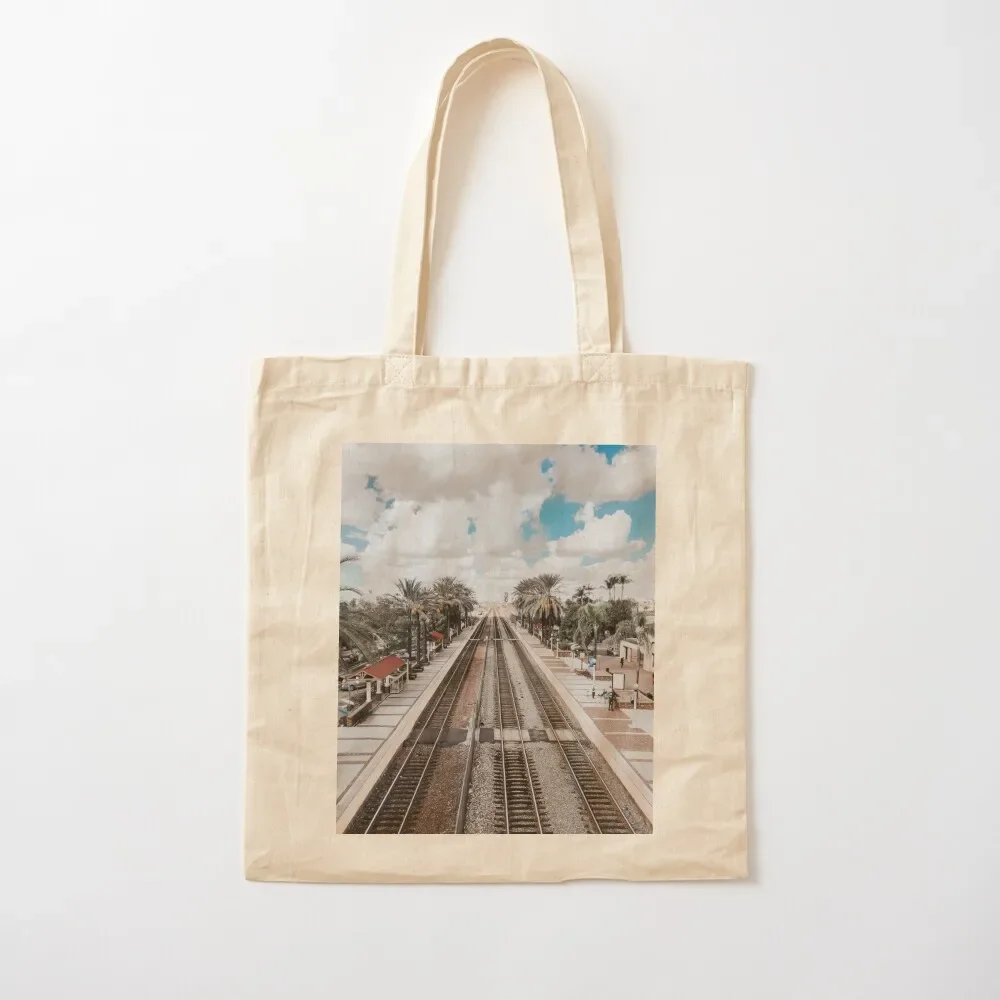 

Fullerton Train Station Tote Bag reusable grocery bags Beach bag canvas bags Tote Bag