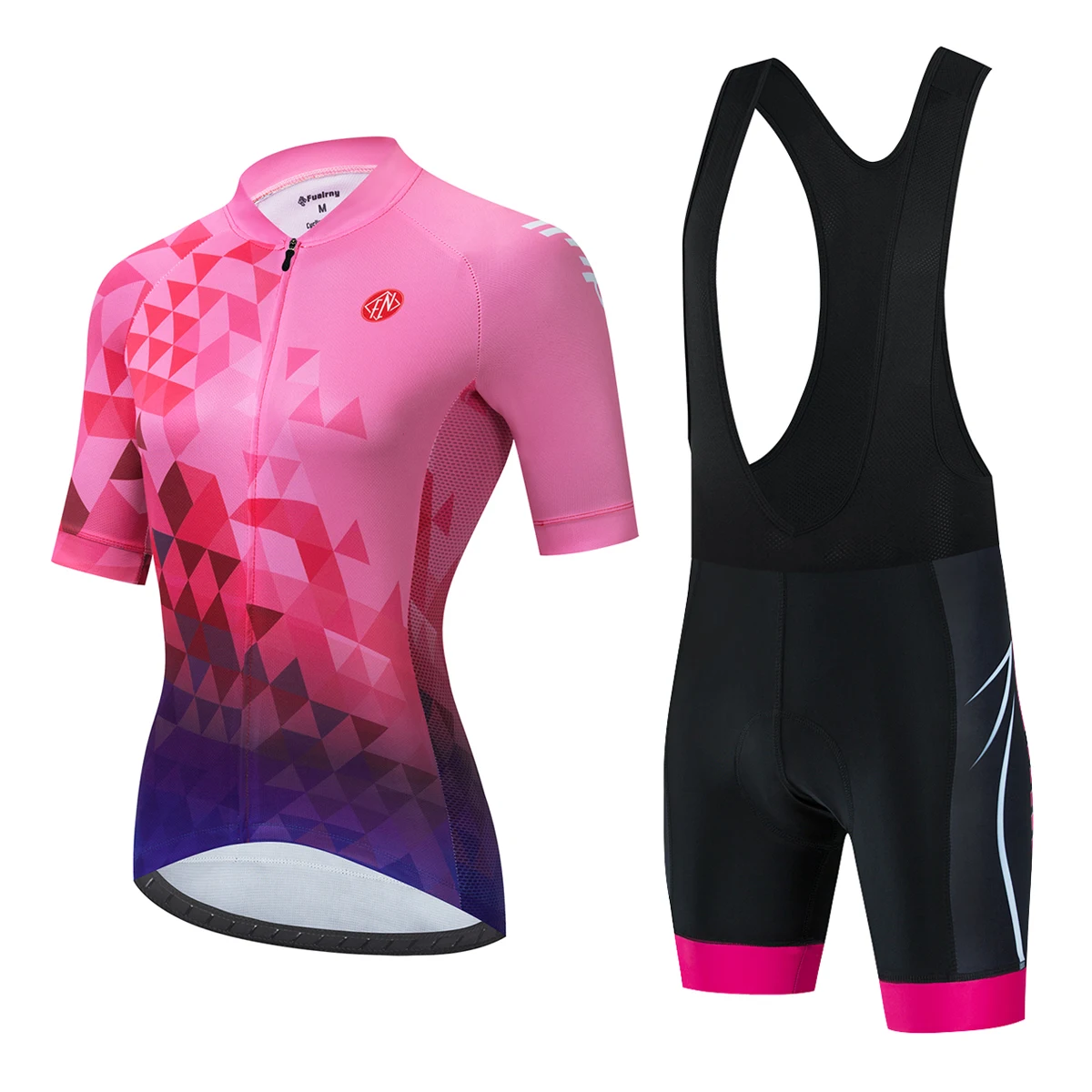 VENDULL Cycling Jersey Sets 2024 Girls Cycling Jersey Suit Women Breathable Lady Cycling Maillot Quick Dry Cycling Jersey Slim