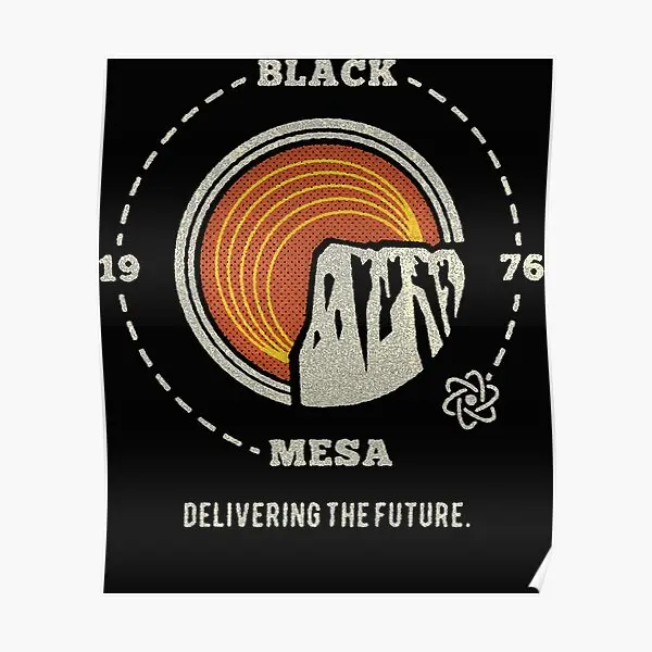 Black Mesa 1970  Poster Decor Vintage Mural Room Print Art Modern Decoration Wall Home Funny Painting Picture No Frame