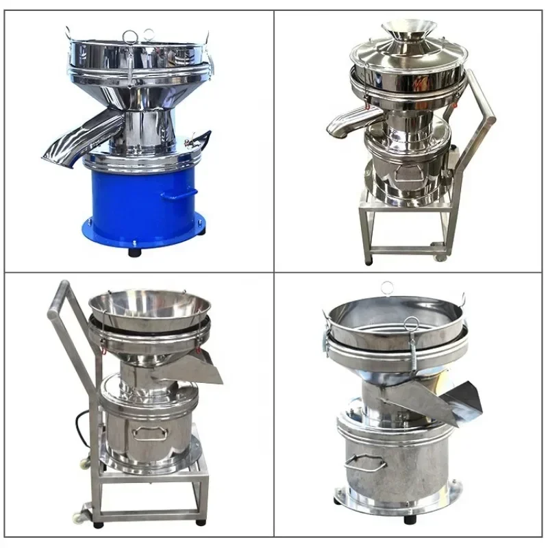 Laboratory Equipment Small Vibrating Screen Small Chemical Food Vibrating Screen Liquid Filter