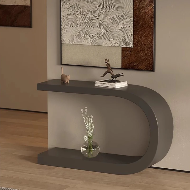 

French Design Console Tables Thin Nordic Modern Elegant Console Tables Glamour Classic Meuble Salon Furniture Living Room