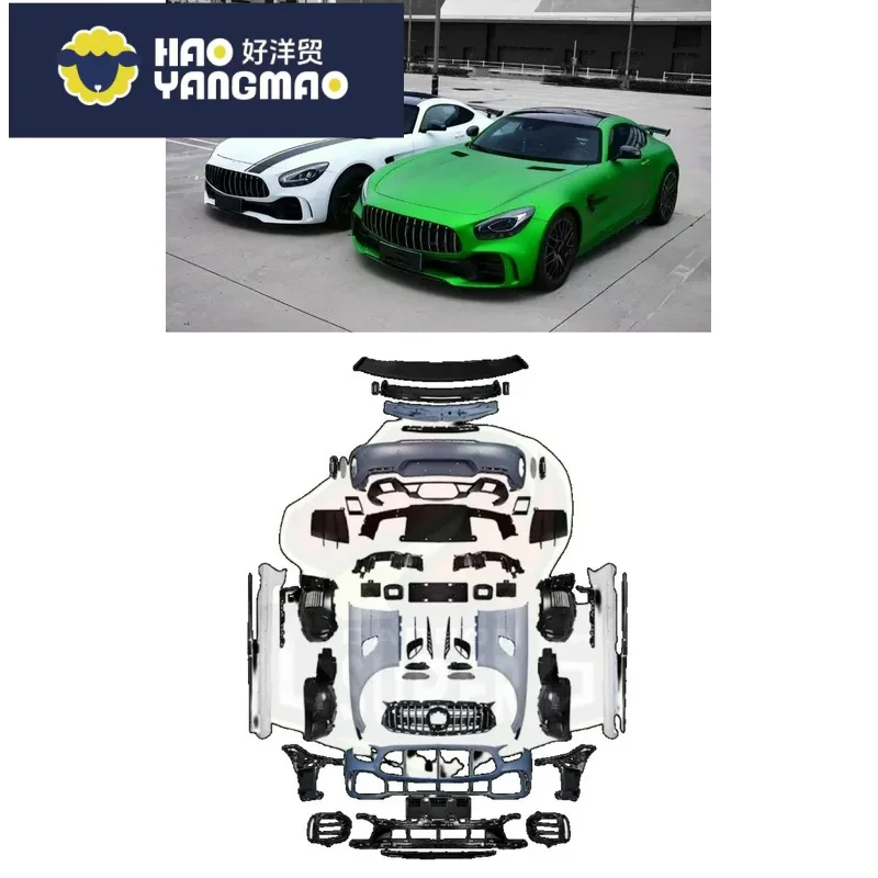 Suitable for Top-Demand FORBenz AMGGT GTC GTS Bolt-On Body Kit Dry Carbon Fiber Polypropylene Plastic