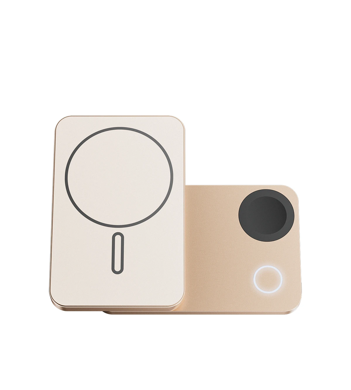 Kuxiu k1 3 em 1 banco de potência magnético para iphone 16 15 14 13 12, apple watch, airpods, 15w carregamento rápido portátil sem fio 5000 mah