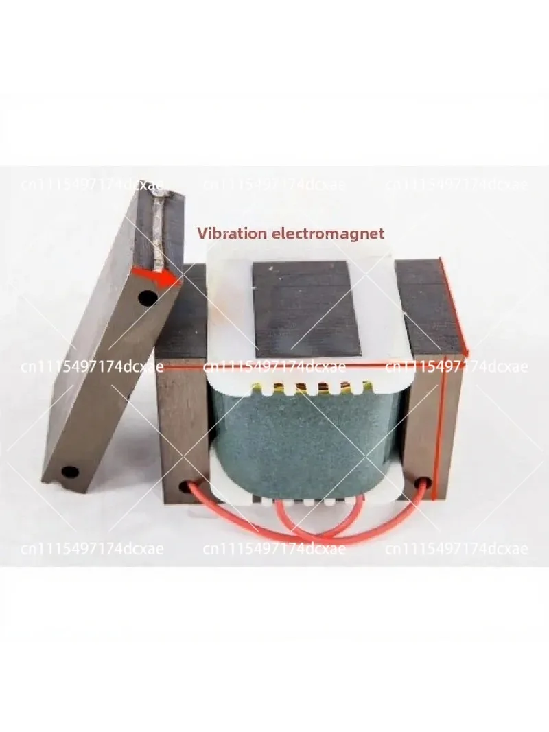 Vibrating Plate Electromagnet Coil 220V Direct Vibration Pure Copper Winding Replacement Part
