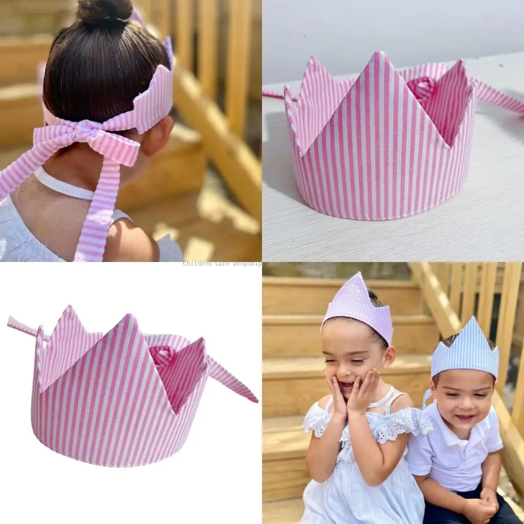 

Легкие удобные хлопковые короны сглавные повязки, регулируемая волоса для вечеринок для путешествий и праздников