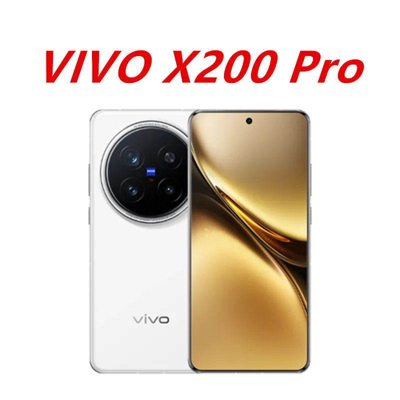 هاتف محمول Vivo X200 Pro كاميرا 200.0 ميجابكسل 90 وات شحن 6.78 AMOLED 120 هرتز بطارية 6000 مللي أمبير أندرويد 15.0 الأبعاد 9400