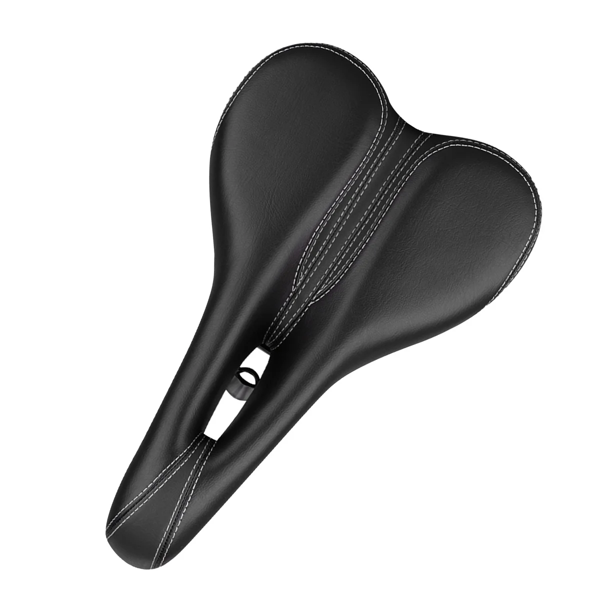 

Black Shockproof Mountain Bike Saddle Comfortable Cushion Lightweight Seat Suitable for Road Racing Cycling Bike Seat Pad