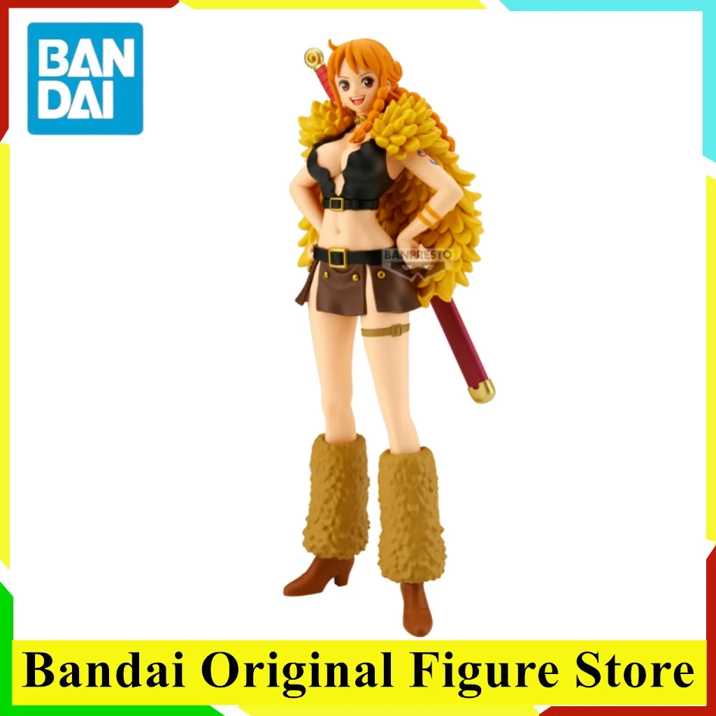 Original One Piece Anime Nami Glitter & Glamours Elbaph Actionfigur Spielzeug PVC-Modell Figuarts Sammlerstück Dekoration