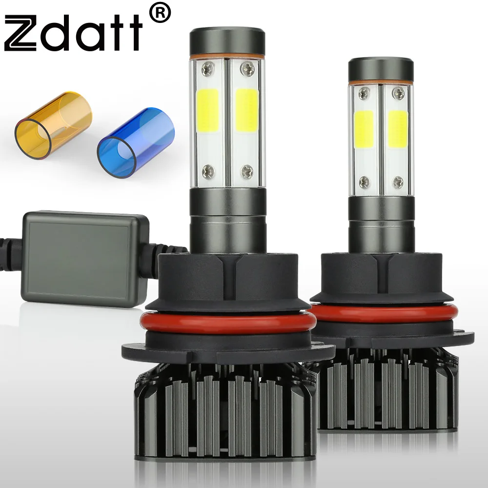 

Zdatt H7 Led 360 Canbus Headlights Bulb H4 H1 9005 HB3 9006 HB4 9008 H13 9004 9007 Led Car Lights 100W 3000K 6000K 8000K 12V