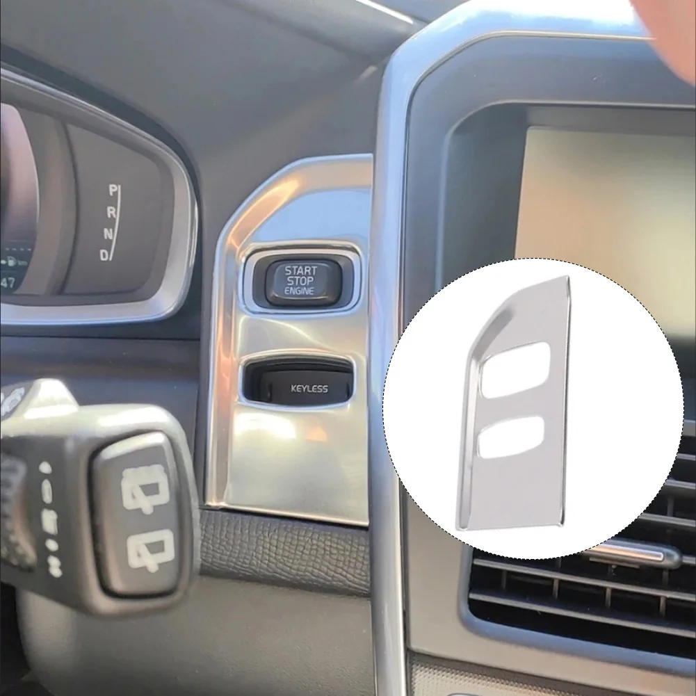 Door Lock Trim for xc60 Keyhole Cover Easy Installation Tool-free Installation Resists Rust Resists Fading For Volvo for xc60