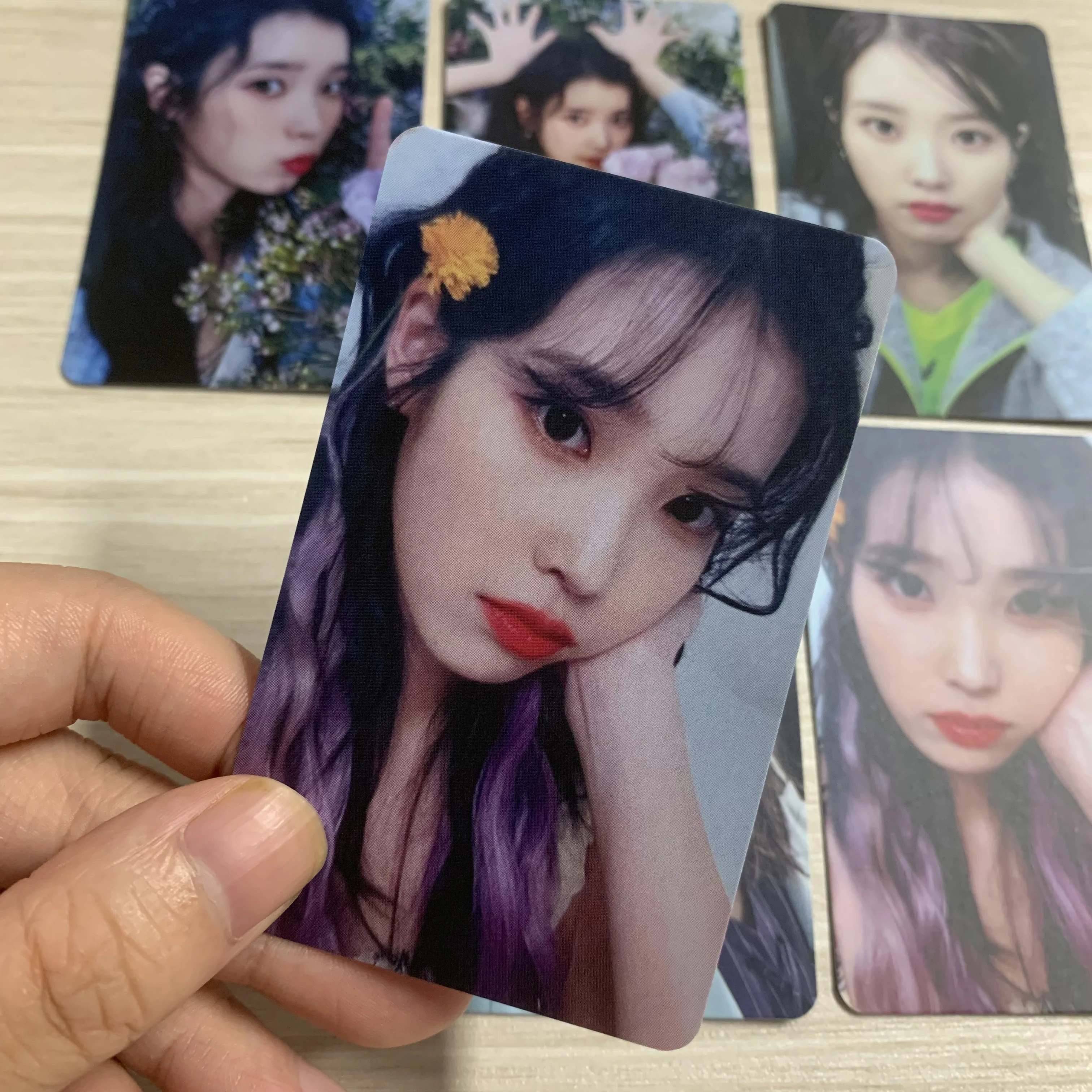 

6pcs KPOP IU Singer THE GOLDEN HOUR Concert Special Gift Photocards Double-Sided LOMO Cards LeeJiEun Fans Collections