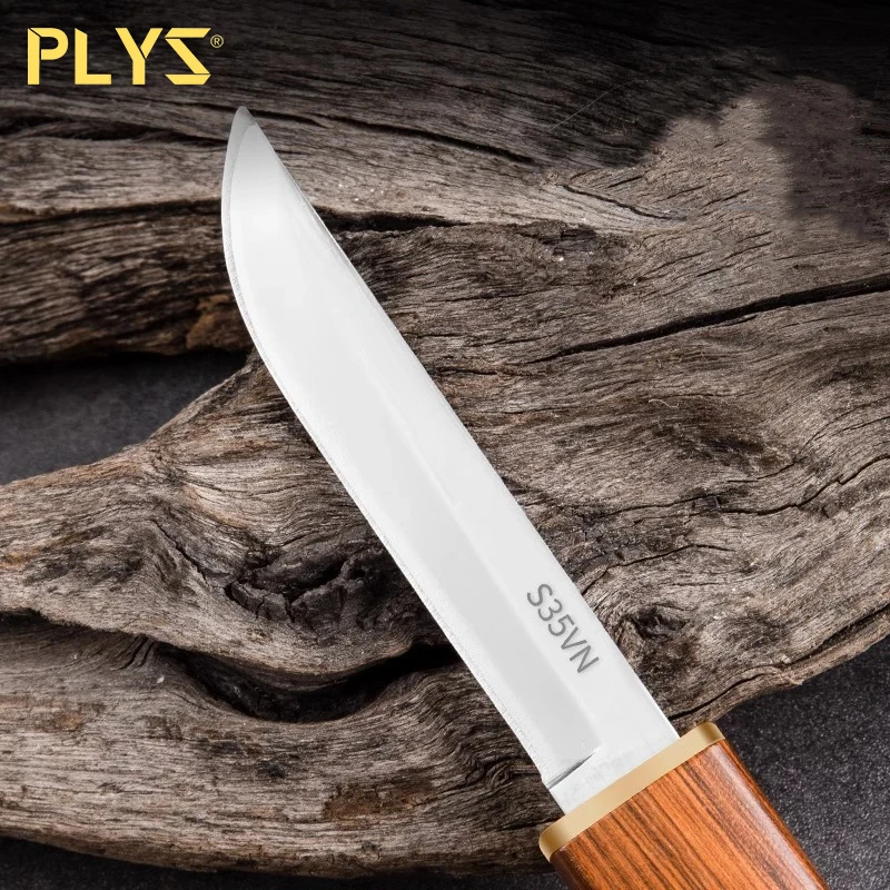 PLYS-Double knife fruit knife high-grade sharp high hardness handle meat knife knife carry portable outdoor supplies