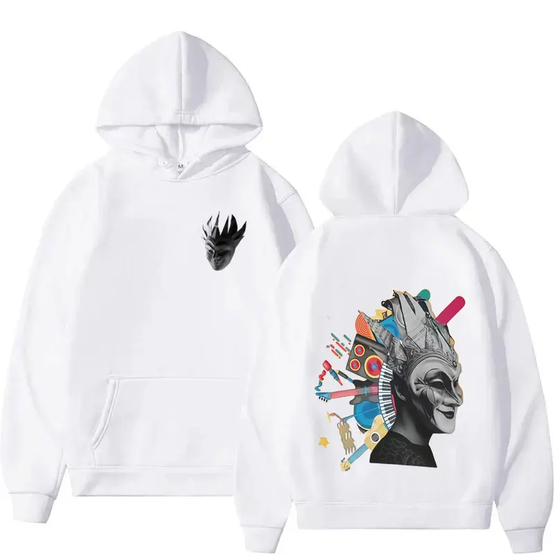 Hot Sale Men's Sweatshirt Boris Brejcha Hoodies Hip Hop Pullover Aesthetic Casual Fashion Fleece Clothes Autumn Long Sleeve Tops