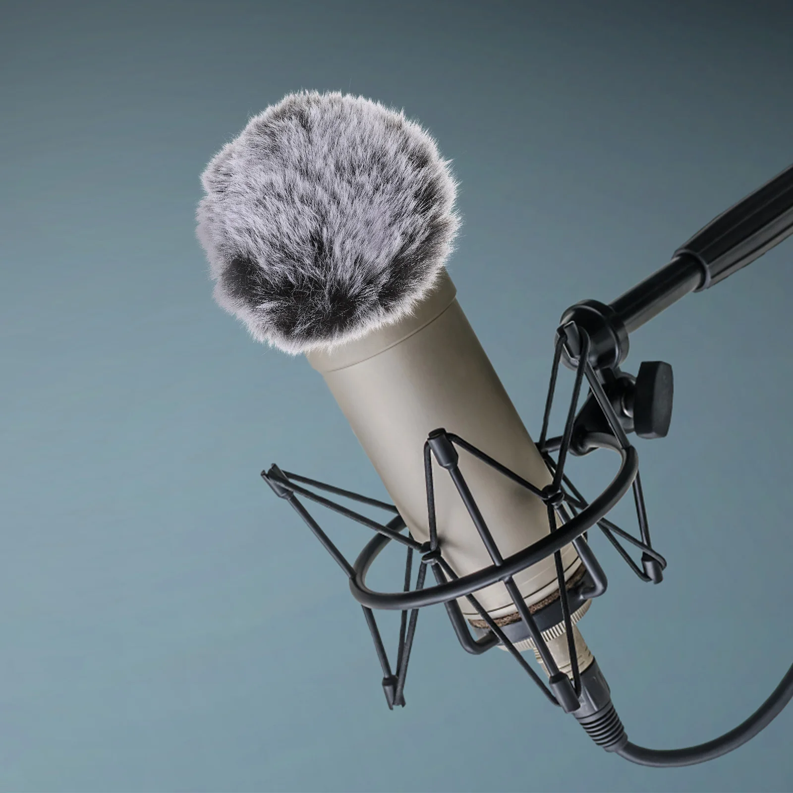 

Cover Furry Mic Microphone Furry Cover Design For Outdoor Shooting Windproof Noise Reduction Mic Muff