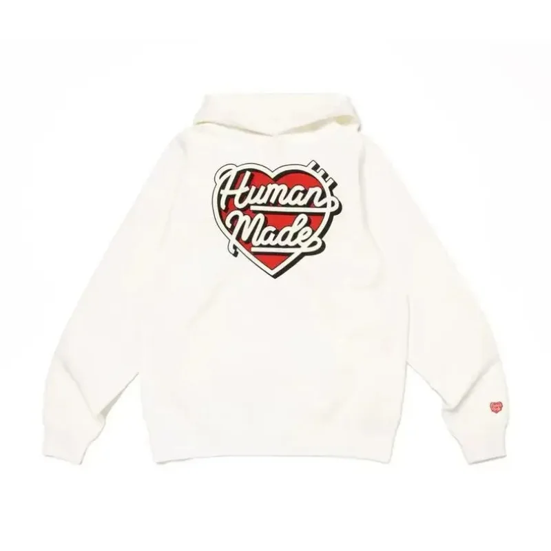 human made vintage american love print hoodie loose fit casual streetwear