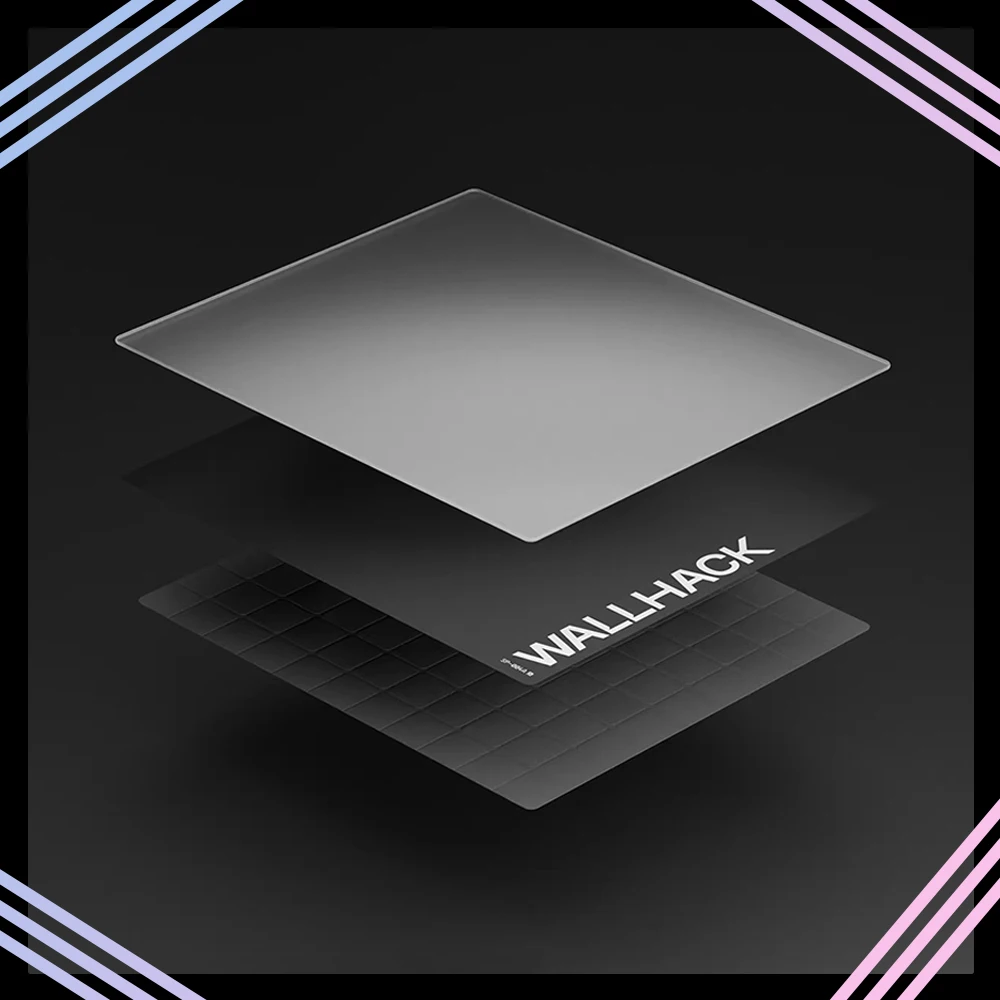 

Оригинальный коврик для мыши WALLHACK SP-004A, стеклянный коврик для мыши, обеспечивающий высокую скорость FPS, без покрытия, прочная конструкция, текстура поверхности с микротравлением для APEX CSGO