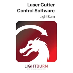 Lightburn-Software Controle de Licença para Gravador a Laser, Cortador, Máquina de Gravura, Todas as Marcas de Máquina de Gravura, Ortur, Aufero