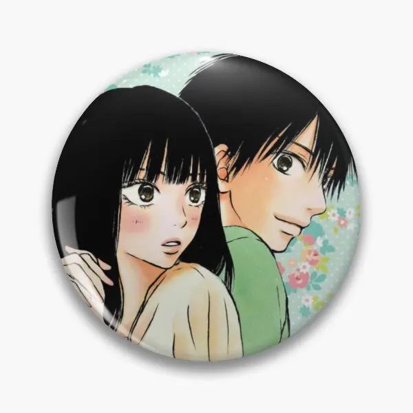 Kimi Ni Todoke Alternative Poster  Soft Button Pin Hat Clothes Creative Collar Brooch Gift Metal Lover Funny Jewelry Cartoon