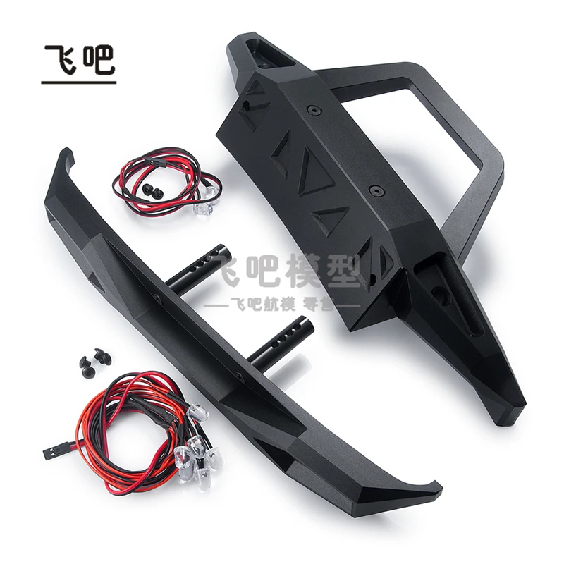 

Aluminum Alloy Front and Rear Bumpers for 1/6 Axial Scx6 AXI05000 Wrangler Model Climbing Car Upgrade Trendy Gaming Accessories