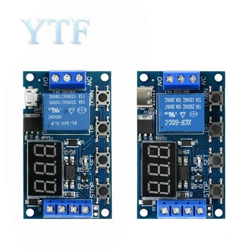 1 channel relay module Delay Disconnection Triggers Delayed Cycle Timing Circuit Switch XY-J02