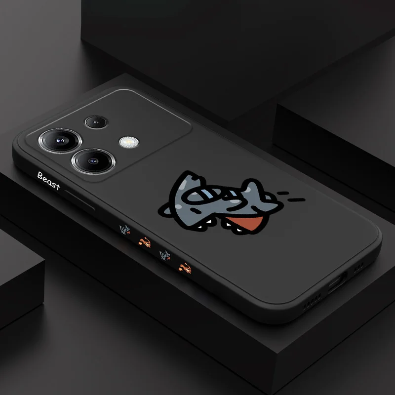 Dinosaur Monster Phone Case For Xiaomi Poco F8 F7 X7 X6 F6 M6 M5 M5S F5 X5 F4 X4 M4 F3 M3 X3 Pro Ultra 4G 5G GT Silicone Cover