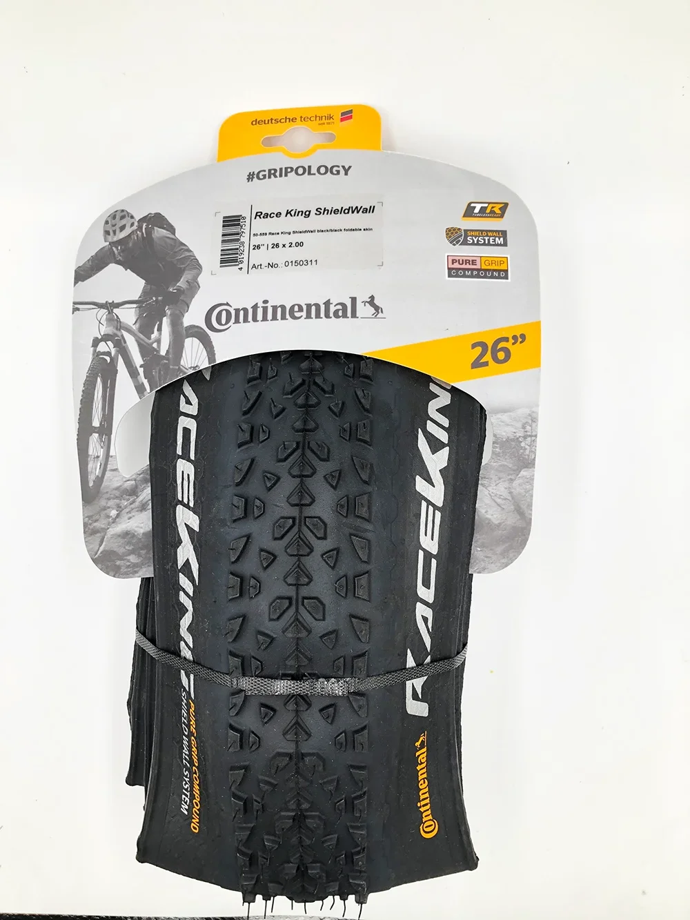 Continental 26 27.5 29 2.0 2.2 MTB Tire Race King Bicycle Tire Anti Puncture 180TPI Folding Tire Tyre Mountain Bike Tyre X-king