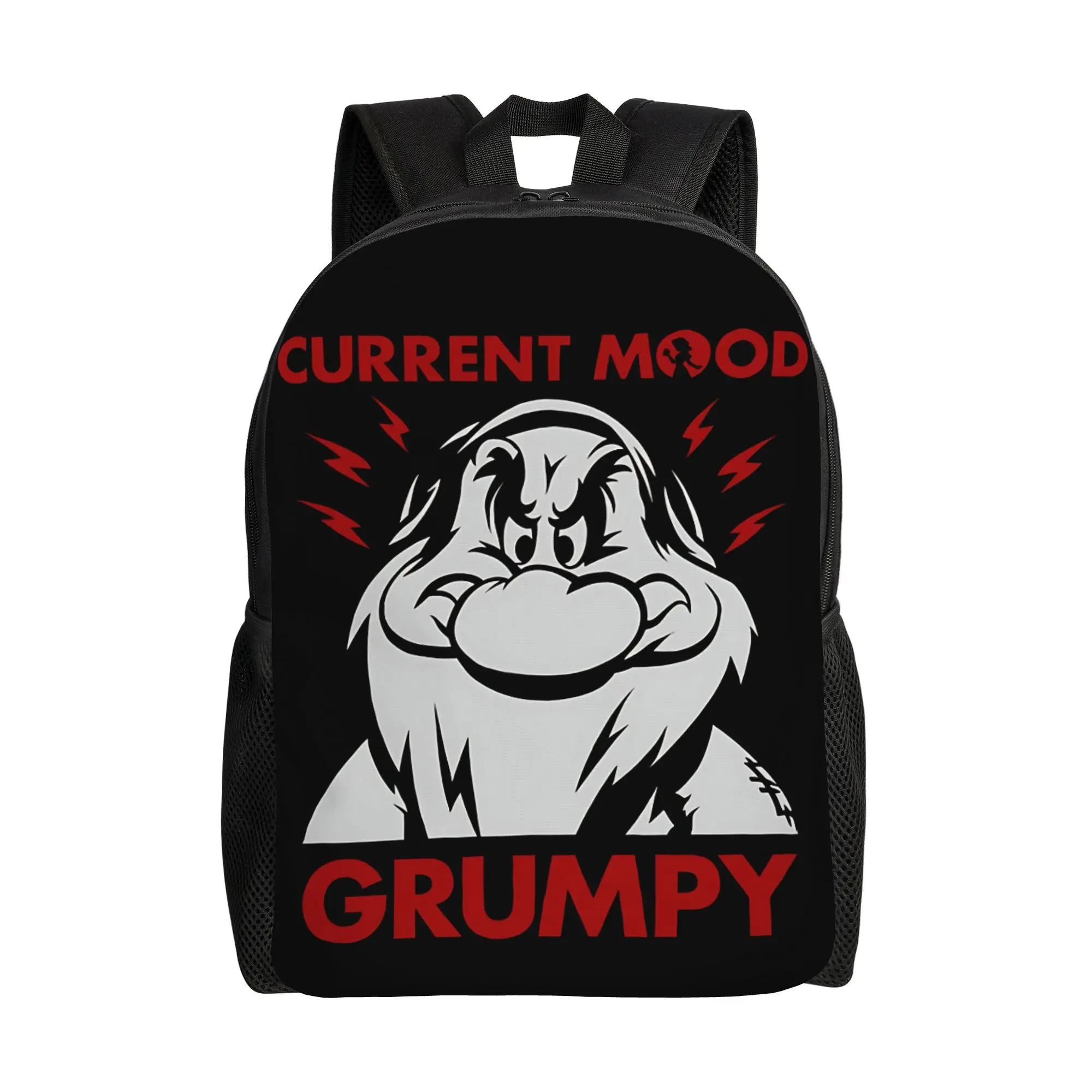 

1Piece Backpack Doc Grumpy Happy Sleepy Sneezy Storage Bag Travel Snow White And Seven Dawf Gift New Term Starts