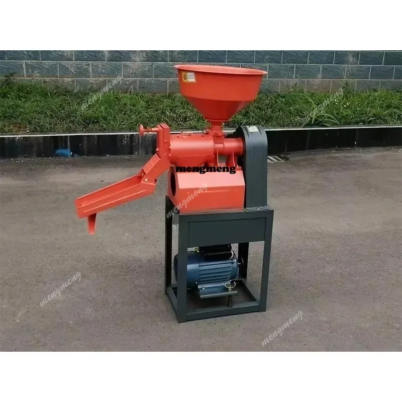 Small household fully automatic new thresher multifunctional rice mill thresher