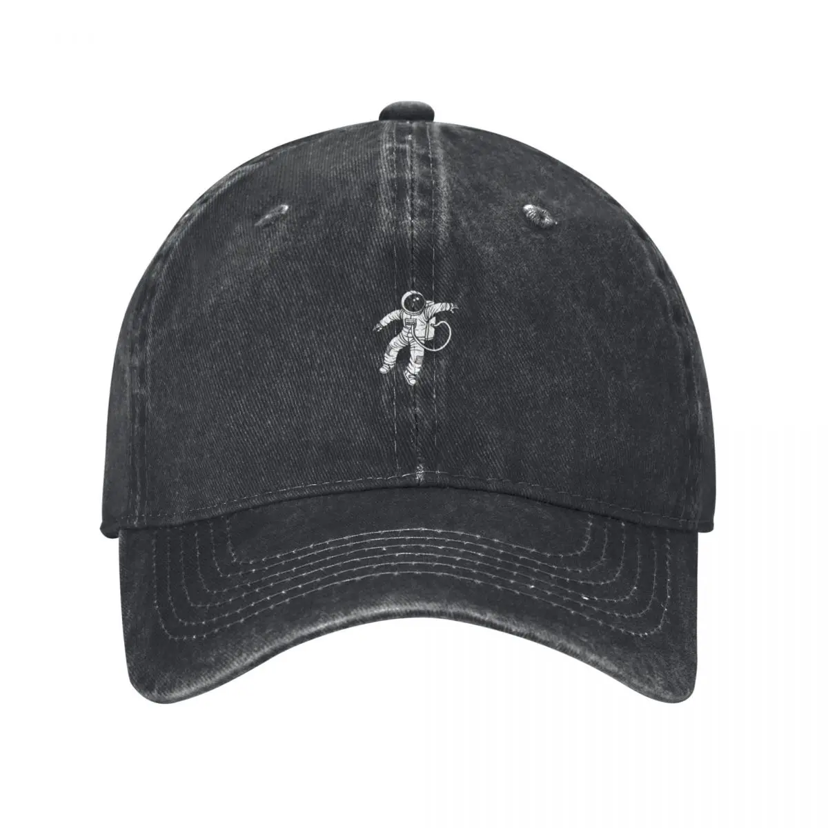 

Small Astronaut Lost in Deep Space Gravity Minimalist by Tobe Fonseca Baseball Cap custom Hat Visor Women's Hats Men's