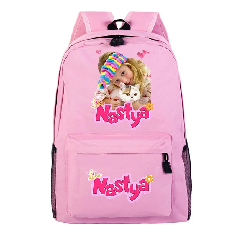 Ragazza popolare come Nastya zaino moda rosa borse da scuola per ragazze Bookbag bambini Bagpack donna borsa per Laptop regalo