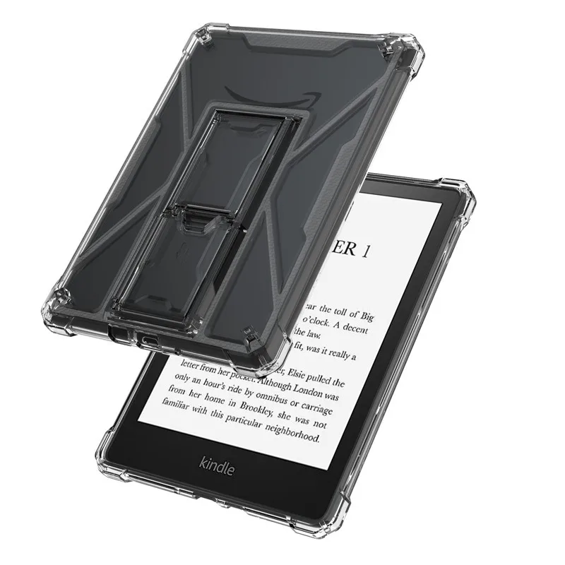 Anti-fall Cover for Kindle Paperwhite 5 2021 Case for KPW 4 KPW123 Kindle 2022 6 Inch Tablets Case Clear Silicone TPU Back Cover