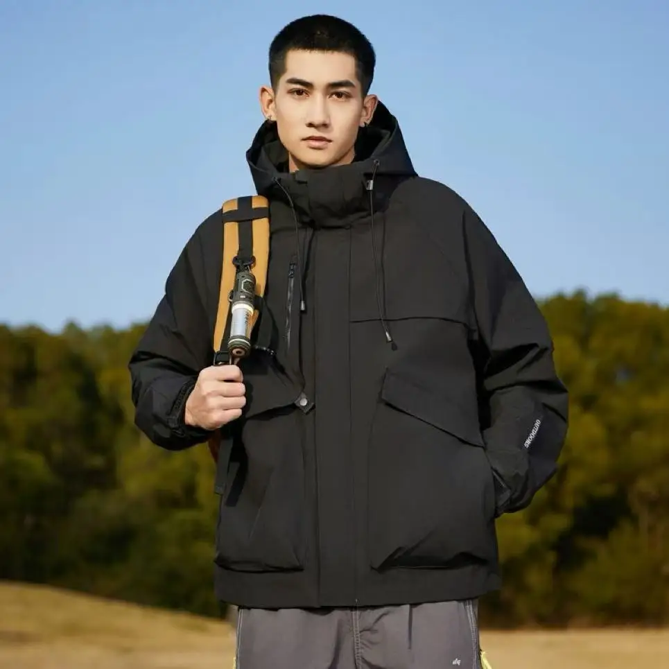 

Free shipping Men's Winter Autumn Jackets Windproof Outdoor Fishing Hiking Hunting Thermal Camping Cargo Coats Warm