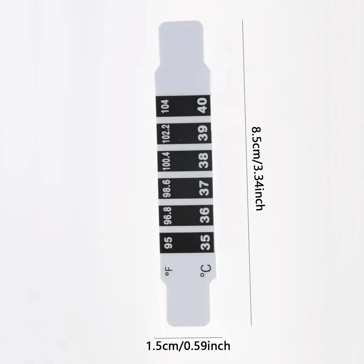 10/20Pcs Forehead Head Strip Thermometer Water Milk Thermometer Fever Body Baby Child Kid Test Temperature Sticker Baby Care