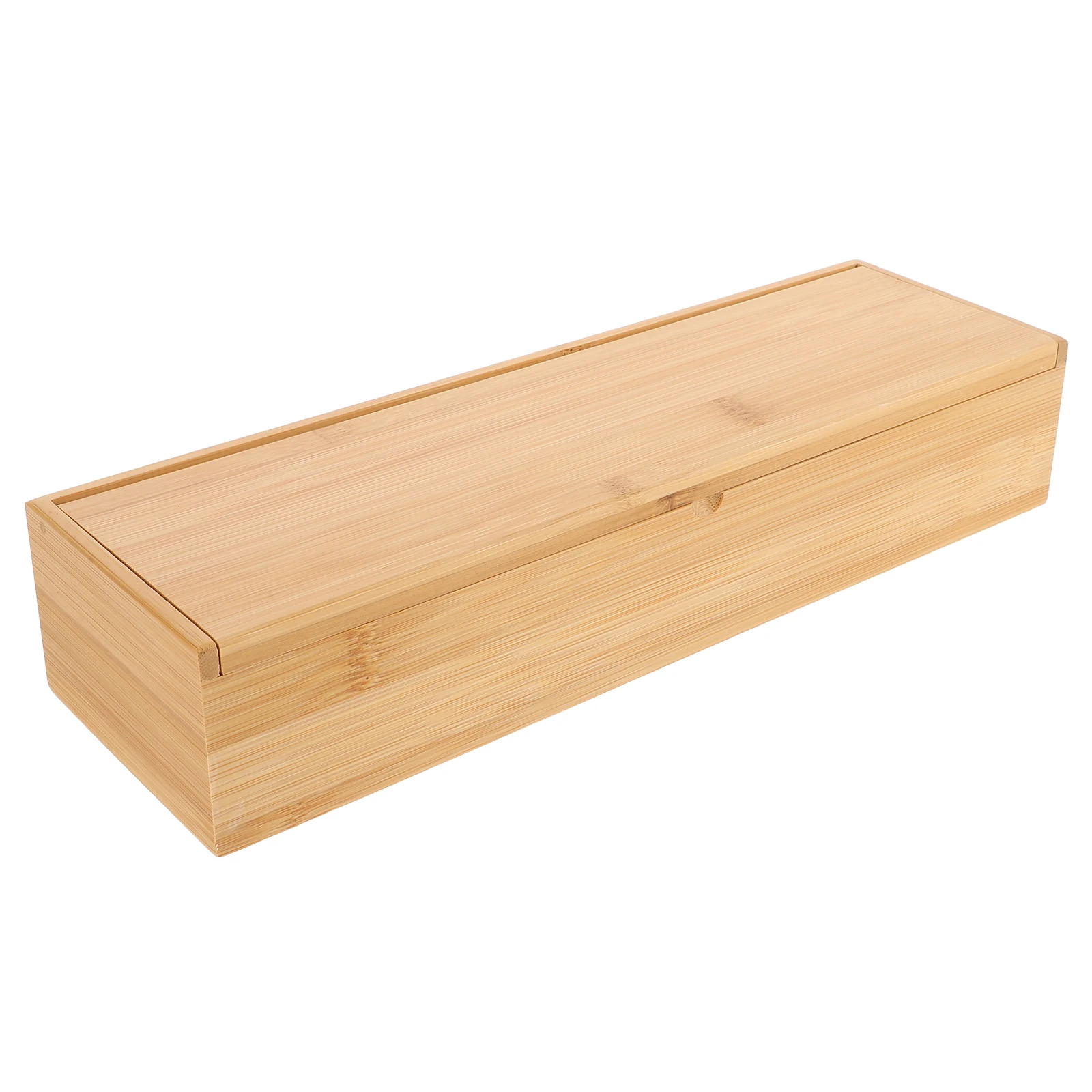 

Bamboo Cutlery Organizer Rectangular Kitchen Utensil Box Chopsticks Holder Silverware Storage Case Drawer Organizer Kitchen