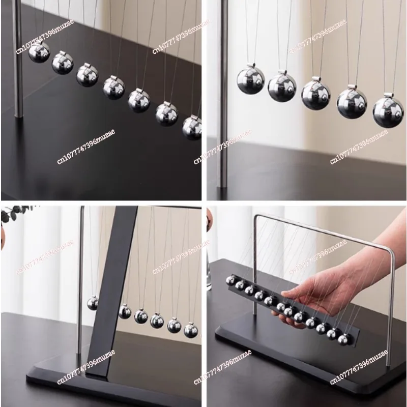Serpentine Slinger 12 Cradle Balansballen Creatieve Ongelooflijke Golven Patronen Desktop Decoratie Leuk Wetenschappelijk Leren