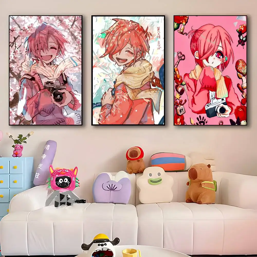 Anime T-Toilet-bound H-Hanako-kun Sosuke Mitsuba Manga Posters HD Print Vintage Wall Art Decor for Home Study Room