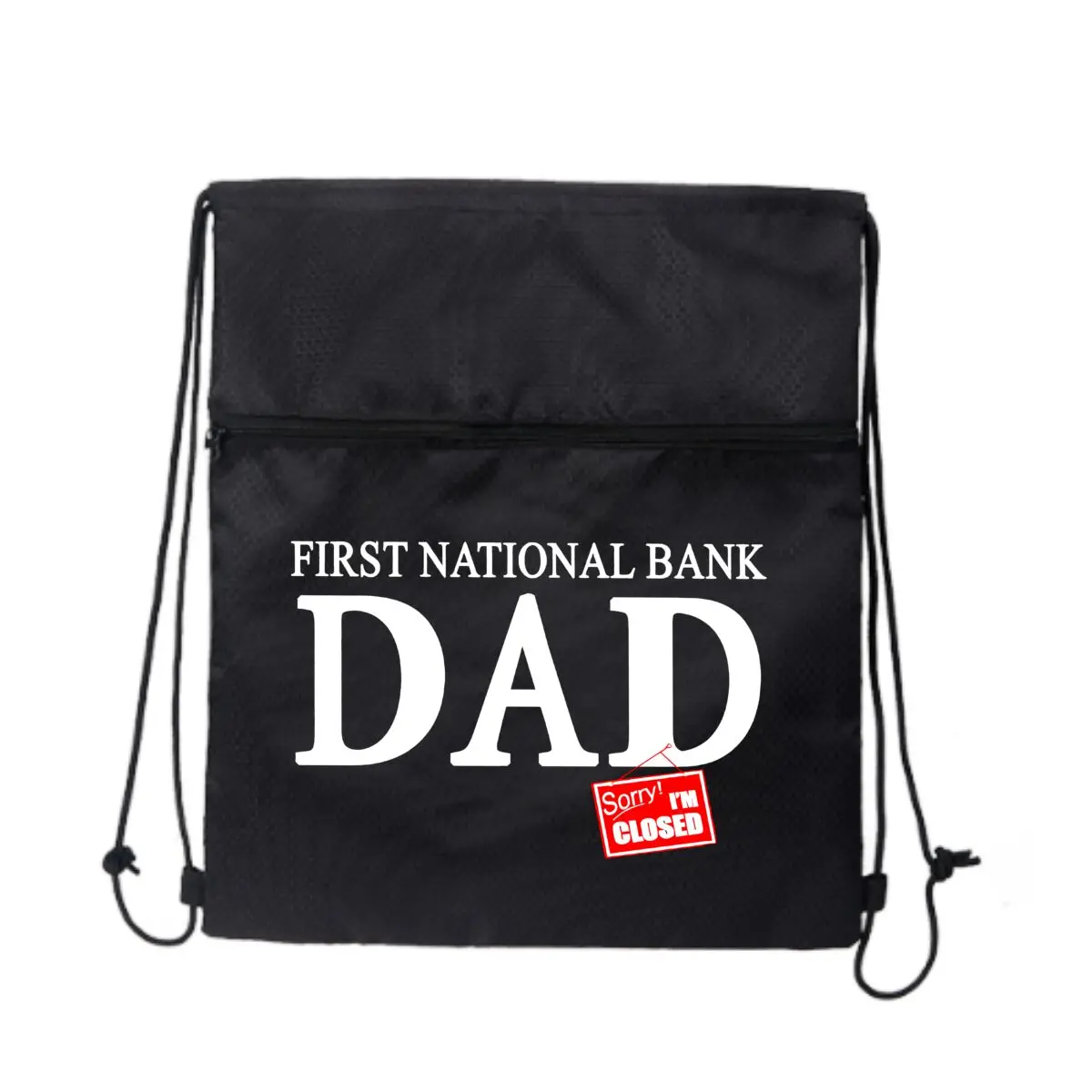 

Супер стильный рюкзак First National Bank Dad на шнурке для мужчин и женщин, легкий повседневный рюкзак для повседневного ношения